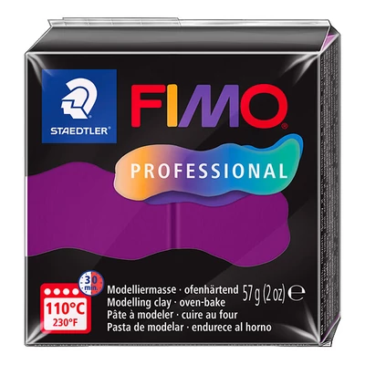 FIMO Professional Plastilină care se întărește la coacere , 57 g - viola, violet (8040-61)