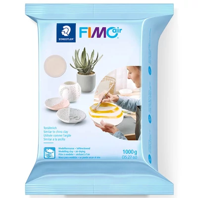 FIMO Air Basic plastilină cu uscare la aer 1000 g - roz pal (8101-43)
