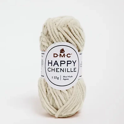Fire de chenille DMC Happy Chenille pentru amigurumi, 15 g - 10, bej