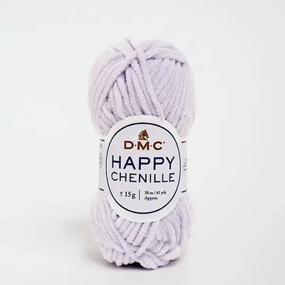 Fire de chenille DMC Happy Chenille pentru amigurumi, 15 g - 19, violet deschis