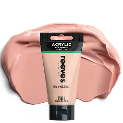 Reeves culori acrilice, 75 ml - peach