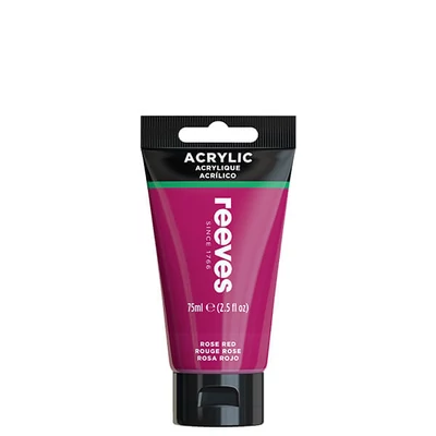 Reeves culori acrilice, 75 ml - rose red