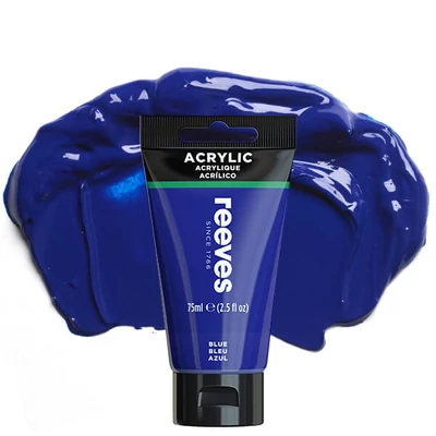Reeves culori acrilice, 75 ml - blue