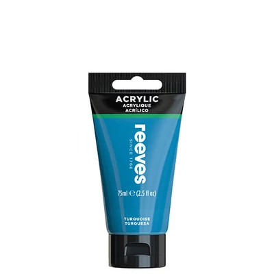 Reeves culori acrilice, 75 ml - turquoise