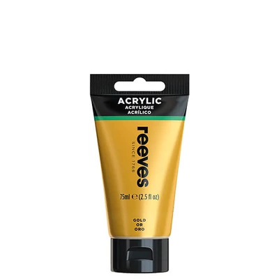 Reeves culori acrilice, 75 ml - gold