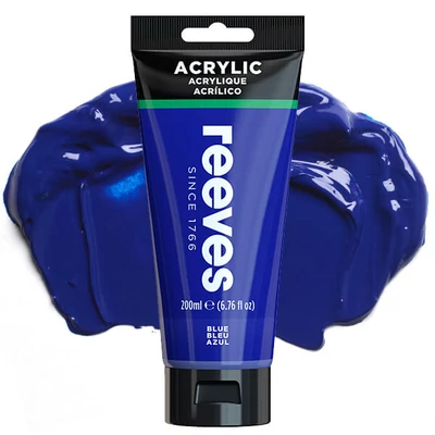 Reeves culori acrilice, 200 ml - blue