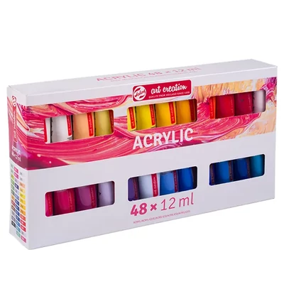 Talens Art Creation set vopsea acrilică - 48x12 ml