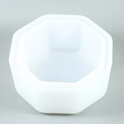 Formă din silicon pentru rasina sintetica - bol, octagonal