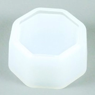 Formă din silicon pentru rasina sintetica - bol, octagonal