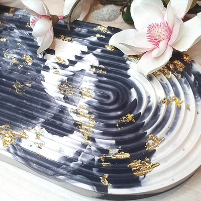 Rășină acrilică, bicomponentă, sistem de rășini pe bază de apă, Lauriz'Art Terrazzo, 250+500 g