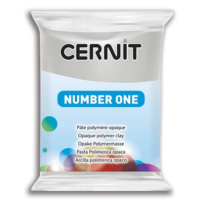 Cernit N1. Plastilină care se întărește la coacere , 56 g - gri (150)