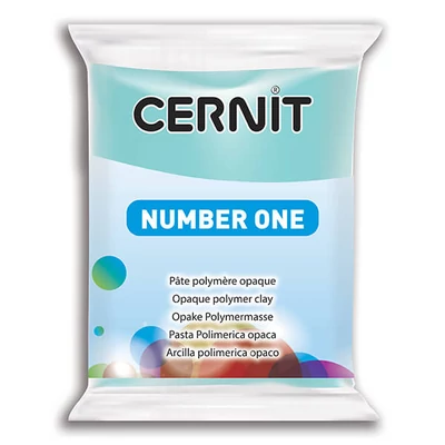 Cernit N1. plastilină cu uscare prin coacere , 56 g - albastru Caraibe (211)