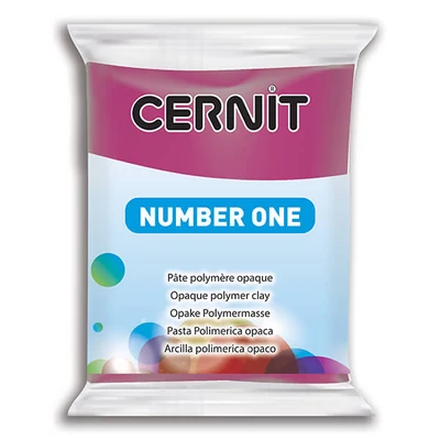 Cernit N1. plastilină cu uscare prin coacere , 56 g - visiniu (411)