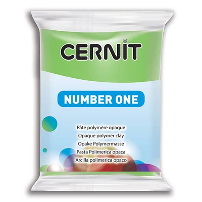 Cernit N1. Plastilină care se întărește la coacere , 56 g - verde de primăvară (603)