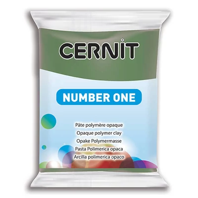 Cernit N1. plastilină cu uscare prin coacere , 56 g - verde masline (645)