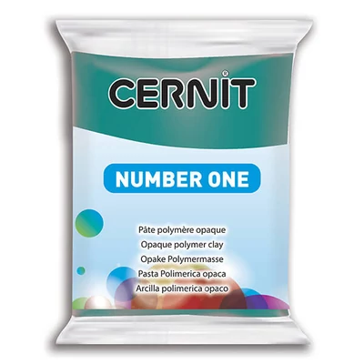 Cernit N1. plastilină cu uscare prin coacere , 56 g - verde de pin (662)