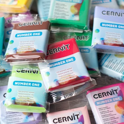 Cernit N1. plastilină cu uscare prin coacere , 56 g - în diverse culori