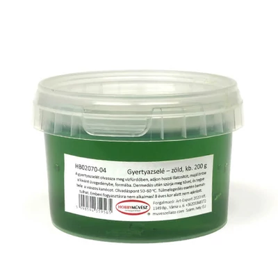 Jeleu de lumânare, culoare - verde
