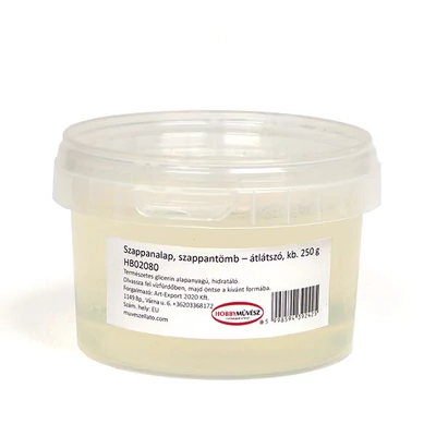 Săpun , baza de Săpun , 250 g - transparent