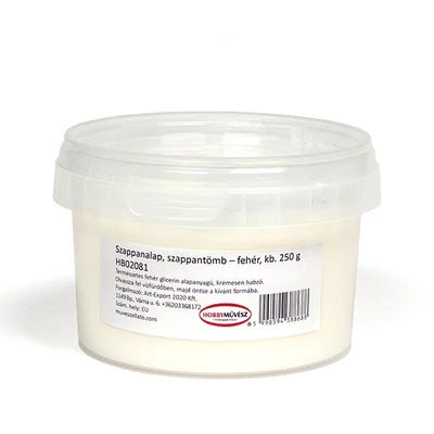 Săpun , baza de Săpun , 250 g - alb
