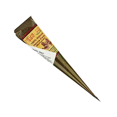 Pastă de henna, 25 g - naturală, cu  pâlnie