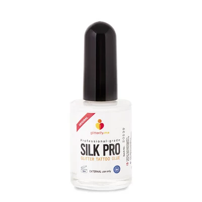 Adeziv pentru tatuaje cu sclipici Silk Pro, 16 ml