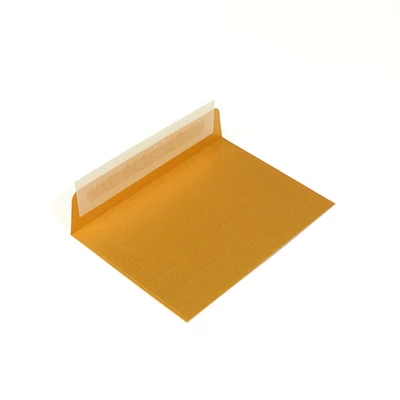Plic metalic Curios, C6, 11x16cm - auriu
