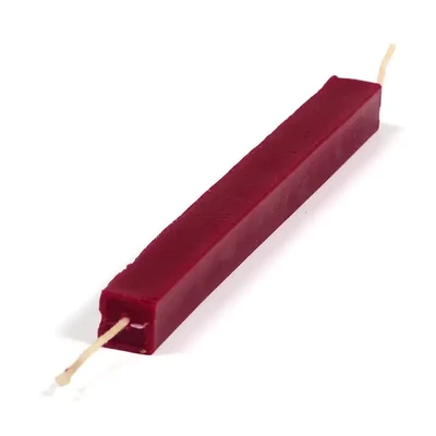 Băț de ceară de sigilat cu fitil - burgund, 1 buc