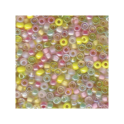 Mărgele de sticlă japoneze Miyuki, mărgele rocailles 11/0 - Mix Pink Lemonade