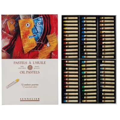 Sennelier Artist’ Oil Pastel set de pasteluri uleioase, 72 buc.