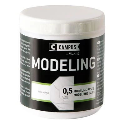 Campus pastă de modelaj pentru pictură acrilică, 500 ml