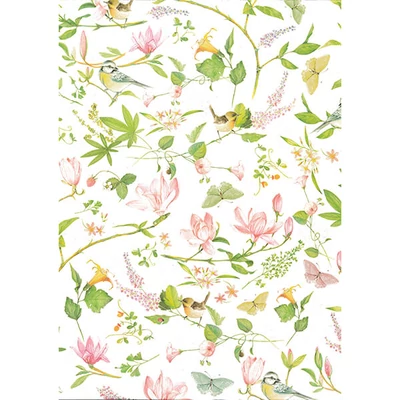 Hârtie de decoupage Tassotti - magnolie