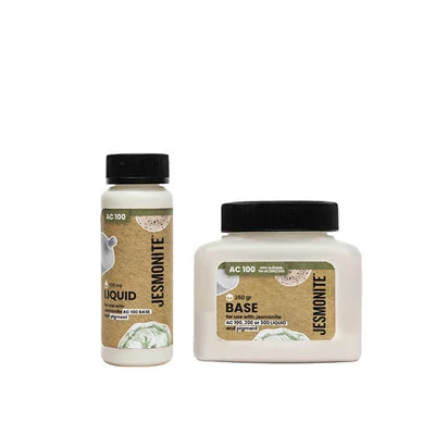 Sistem rășină acrilică Jesmonite AC100 - 100 ml lichid + 250 g pulbere minerală