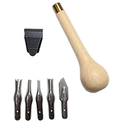 Set de cuțite pentru linogravare Brause - mic (891B)