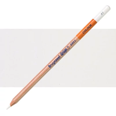 Creioane colorate Bruynzeel Design - 01, white