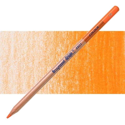 Creioane colorate Bruynzeel Design - 18, permanent orange