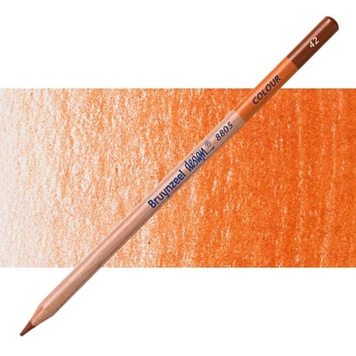Creioane colorate Bruynzeel Design - 42, sienna