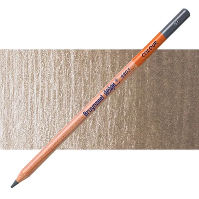 Creioane colorate Bruynzeel Design - 81, mid brown grey