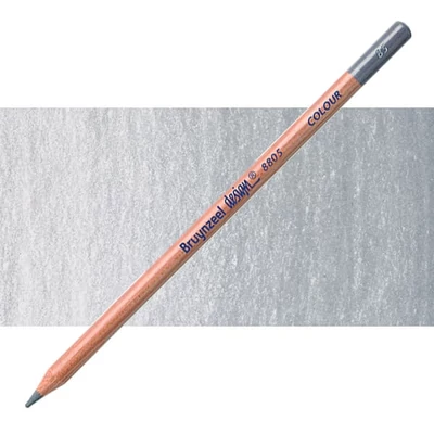 Creioane colorate Bruynzeel Design - 85, silver