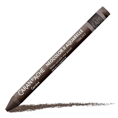 Cretă acuarelă Caran d'Ache Neocolor II - 045, vandyck brown