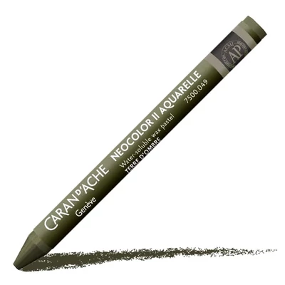 Cretă acuarelă Caran d'Ache Neocolor II - 049, raw umber
