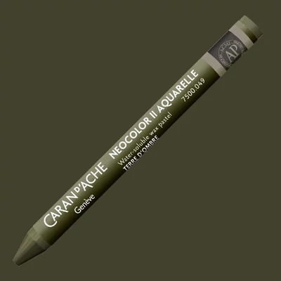 Cretă acuarelă Caran d'Ache Neocolor II - 049, raw umber