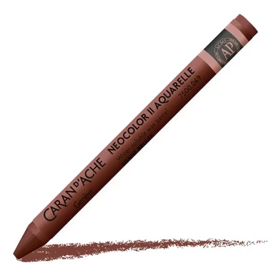 Cretă acuarelă Caran d'Ache Neocolor II - 069, burnt sienna