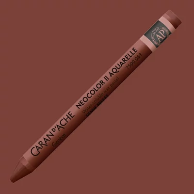 Cretă acuarelă Caran d'Ache Neocolor II - 069, burnt sienna