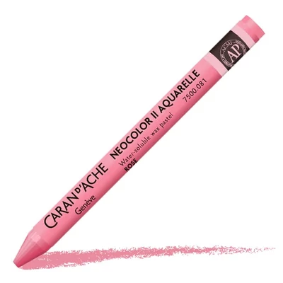 Cretă acuarelă Caran d'Ache Neocolor II - 081, pink