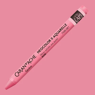 Cretă acuarelă Caran d'Ache Neocolor II - 081, pink