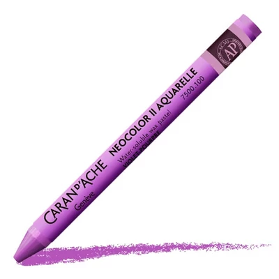 Cretă acuarelă Caran d'Ache Neocolor II - 100, purple violet