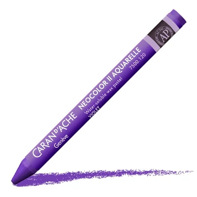 Cretă acuarelă Caran d'Ache Neocolor II - 120, violet