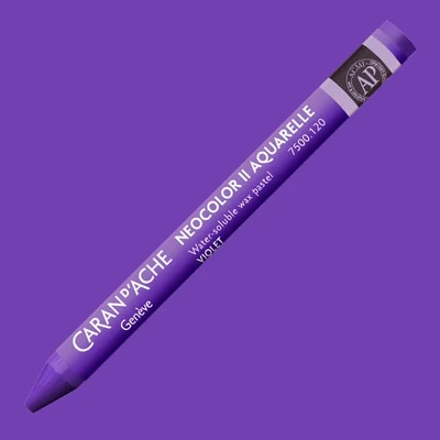 Cretă acuarelă Caran d'Ache Neocolor II - 120, violet
