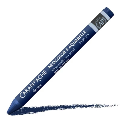 Cretă acuarelă Caran d'Ache Neocolor II - 159, prussian blue